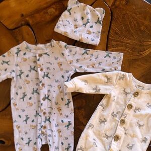 Baby Woodland Pajama Bundle 6-9M